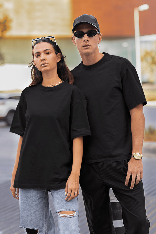 Black Oversize Tshirt Unisex