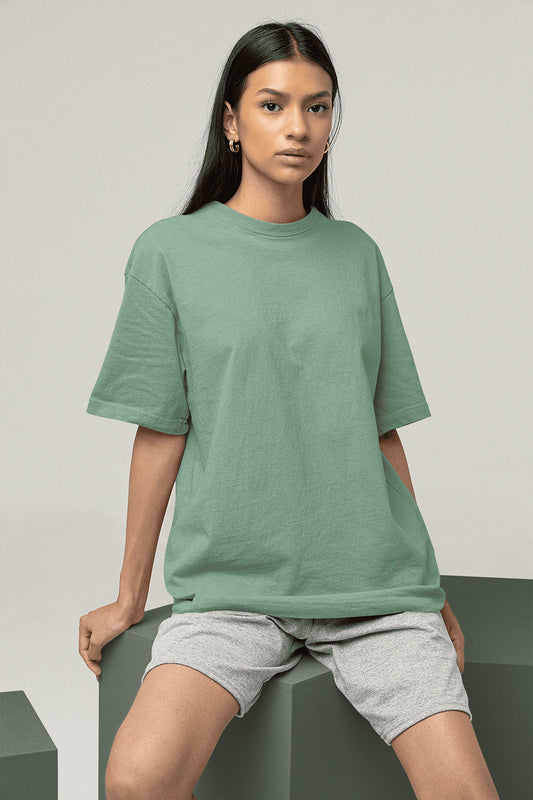 Green Oversize Tshirt Women