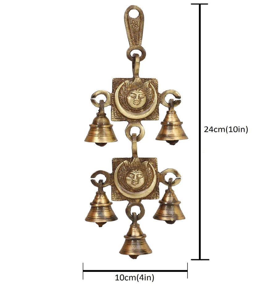 Hanging Bells Pack of 2 (Sun & Moon pair)