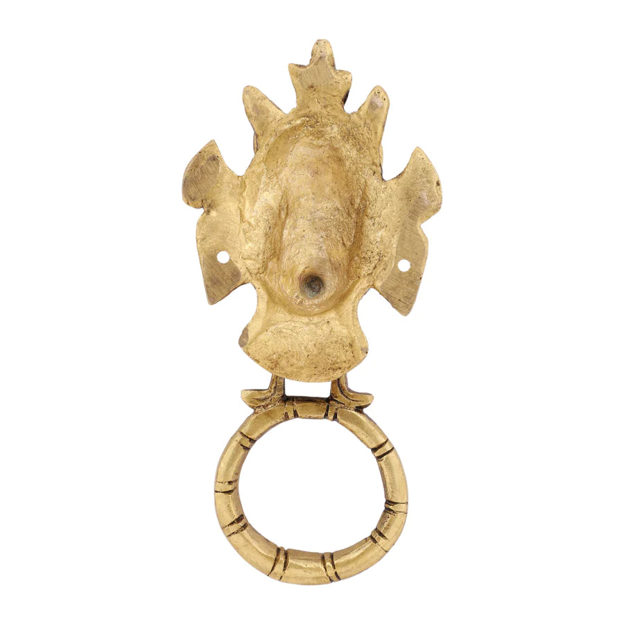 Art Ganesh Ji Design Brass Door Knocker