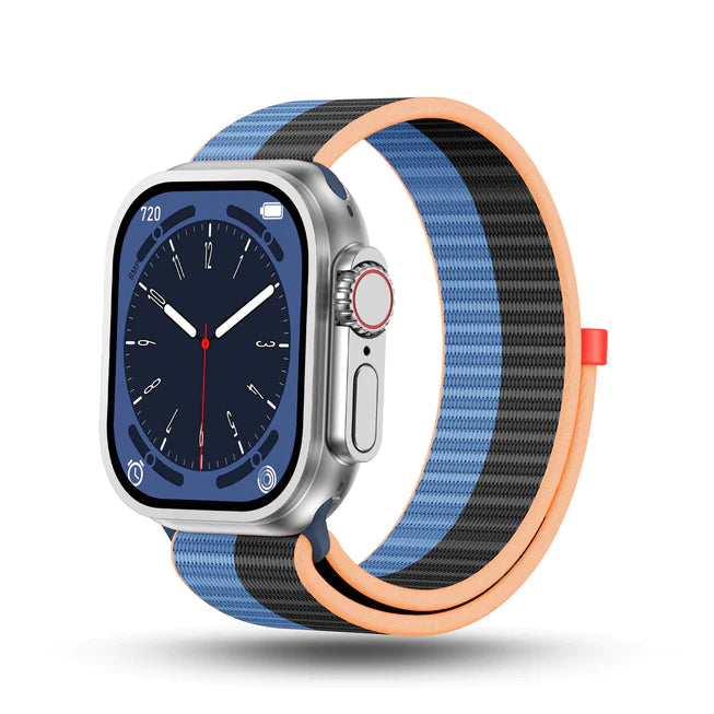 Velcro Cloth Strap Smart Watch
