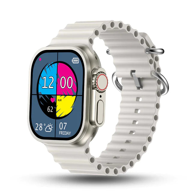 Velcro Cloth Strap Smart Watch