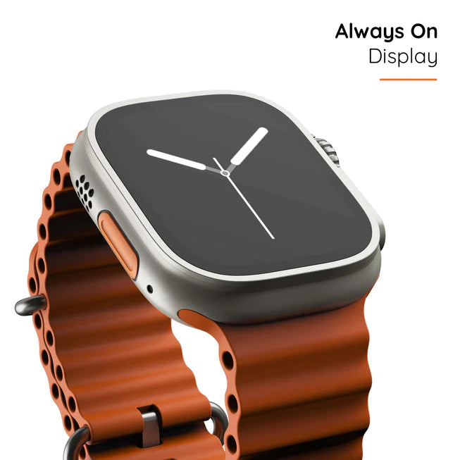 Velcro Cloth Strap Smart Watch