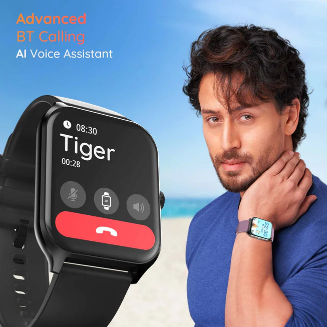 Silicon Bluetooth Calling Smartwatch