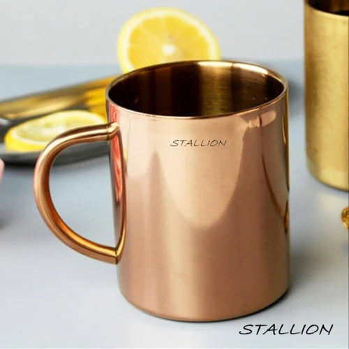 Copper Finish Coffee Mug