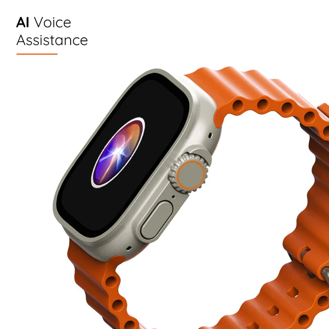 Velcro Cloth Strap Smart Watch