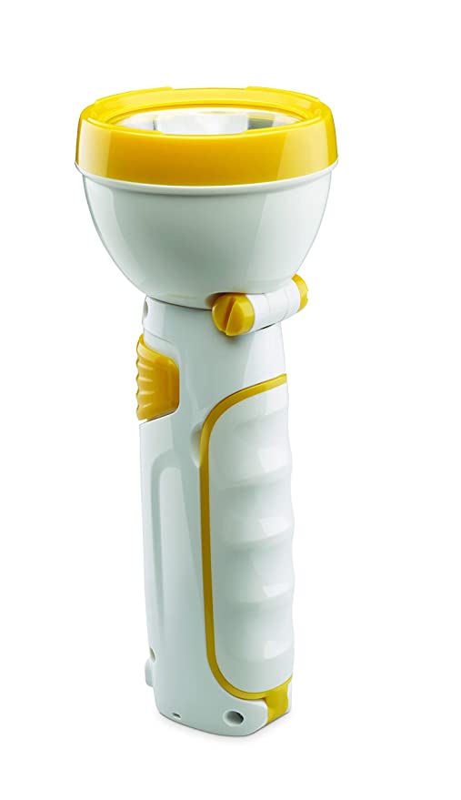 Bajaj Hyperion Rc Led Portable Torch Cum Table Lamp (Pack of 1, Yellow, Abs)