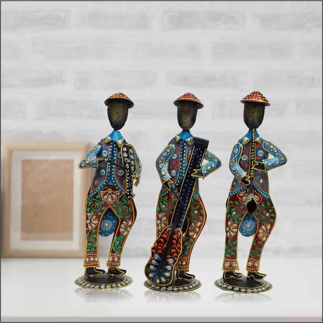 Musician Showpiece | Antique Showpiece - For Center Table Decoration