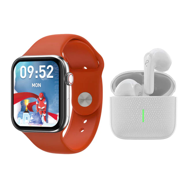 BT Calling Smartwatch and TWS Earpods (Frost +Picobuds)
