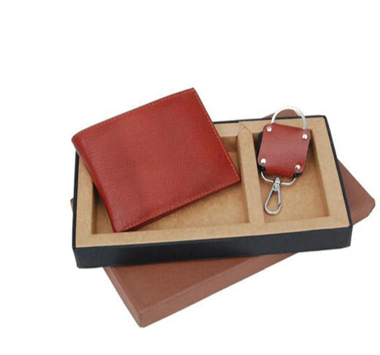 2 IN 1 TAN LEATHER SET