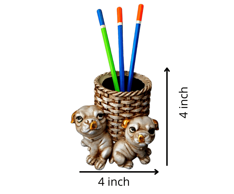 Dog Fiber Pen Stand