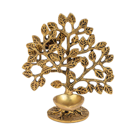 Art Brass Kalpvriksha Tree Shape Diya