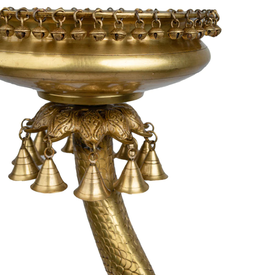 Art Brass Big Fish Urli Bowl Decorative