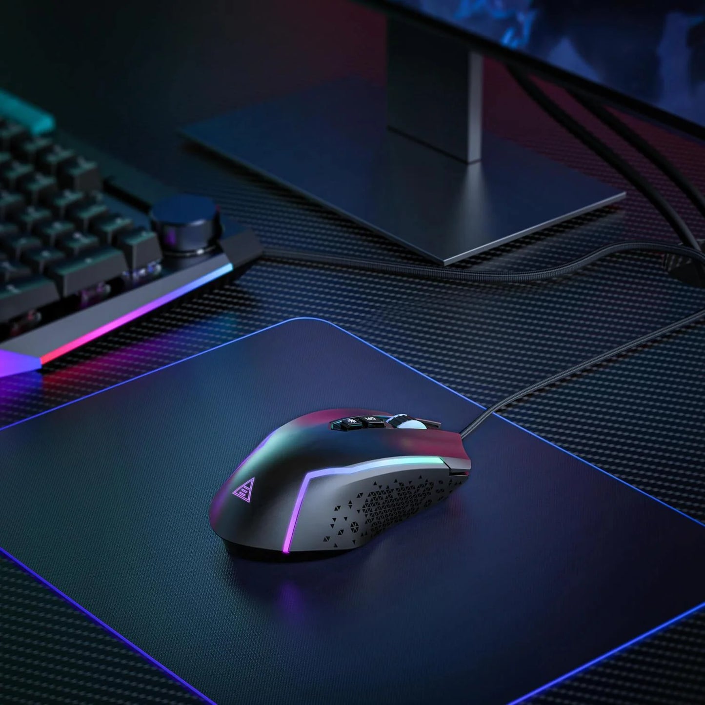 EM100 RGB Wired Gaming Mouse