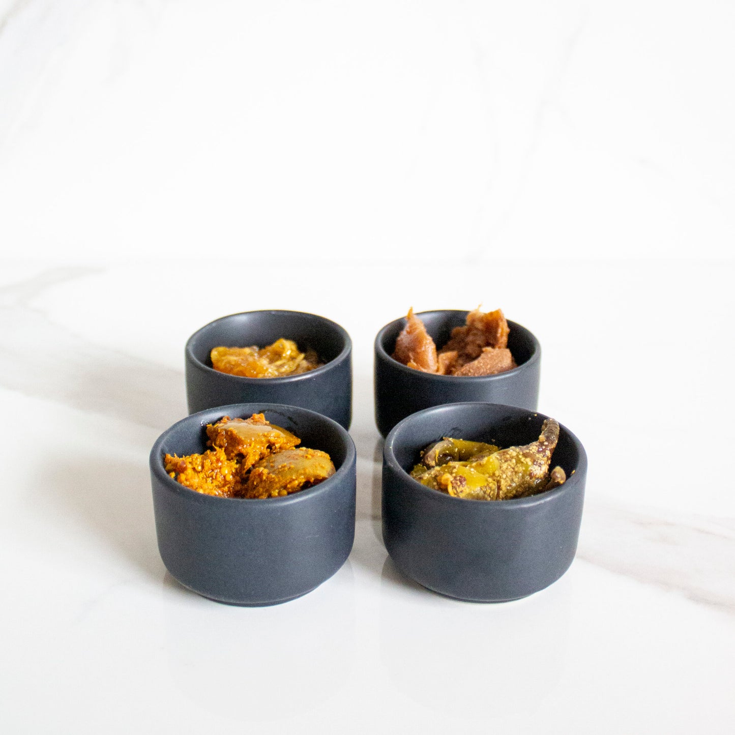 The Mini Black Pinch Bowls