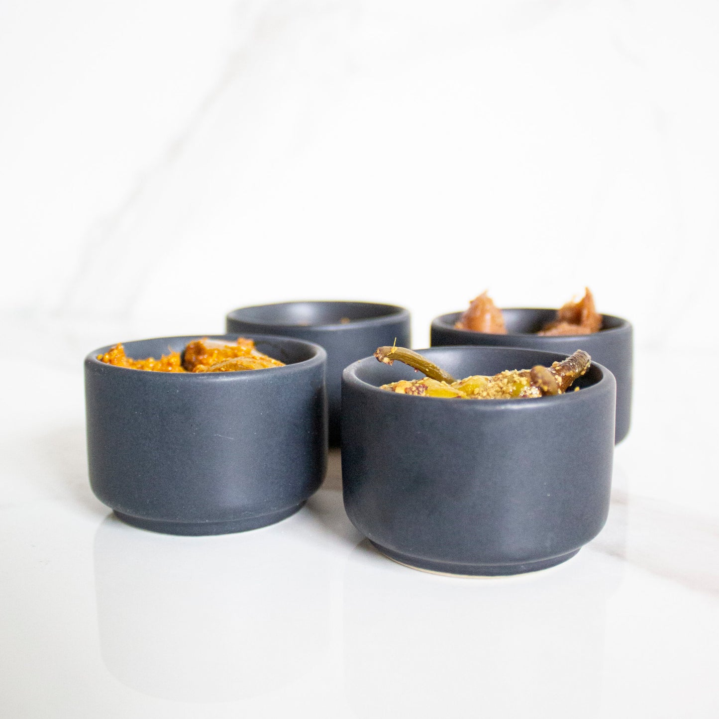 The Mini Black Pinch Bowls