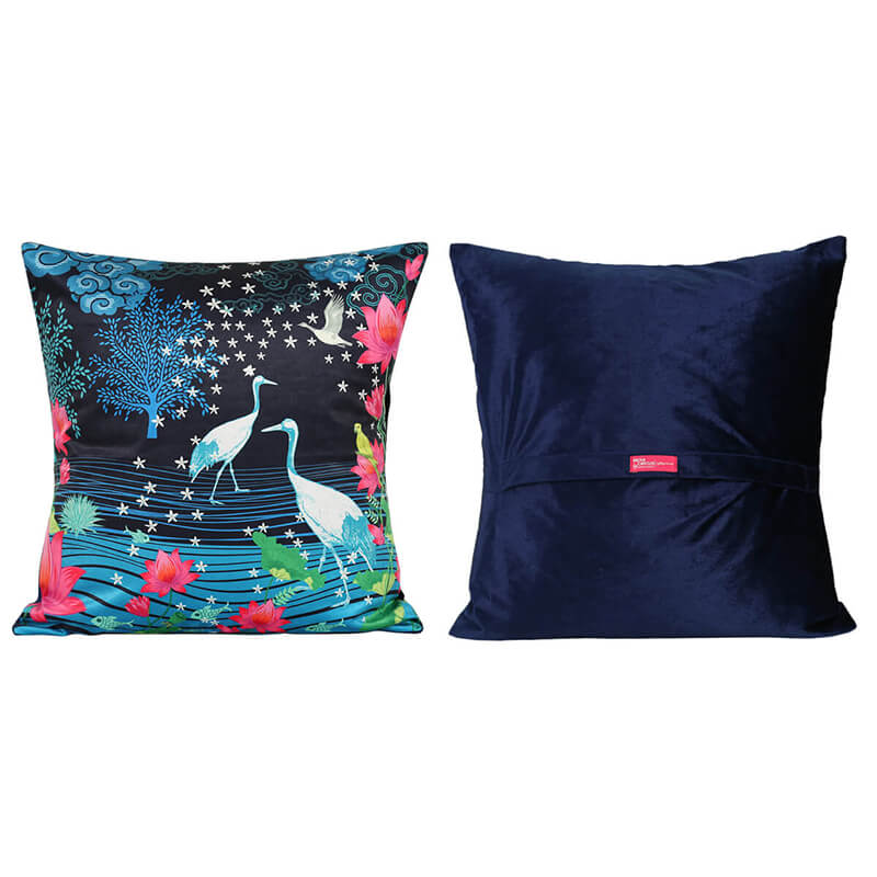 BLOOMS & SWANS BLENDED VELVET