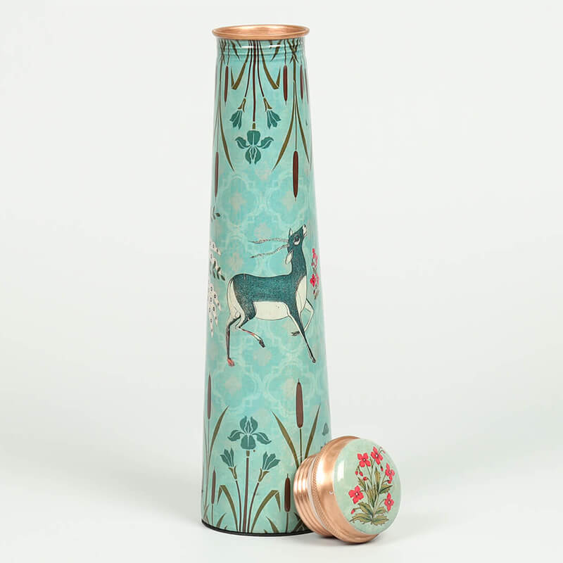 MIRRORING DEER COPPER BOTTLE