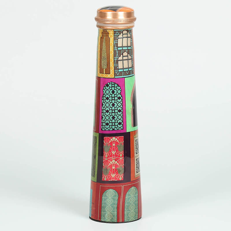 MUGHAL DOORS COPPER BOTTLE
