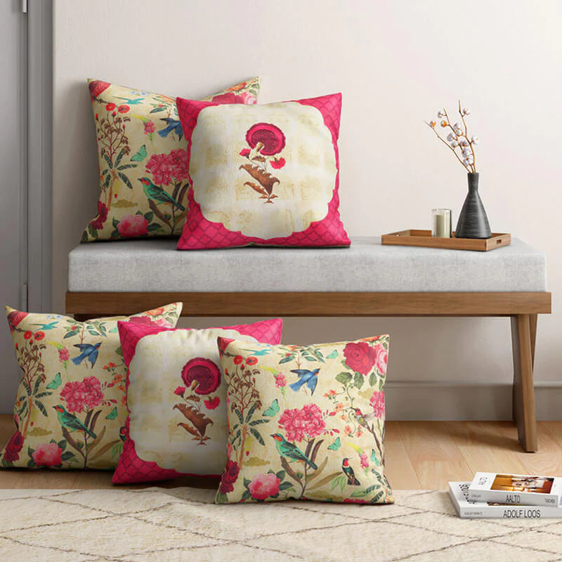 POPPY BIRD LAND BLENDED VELVET