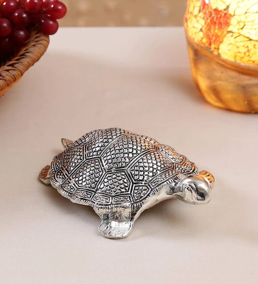 Metal Turtle for Career and Luck Home Decoration