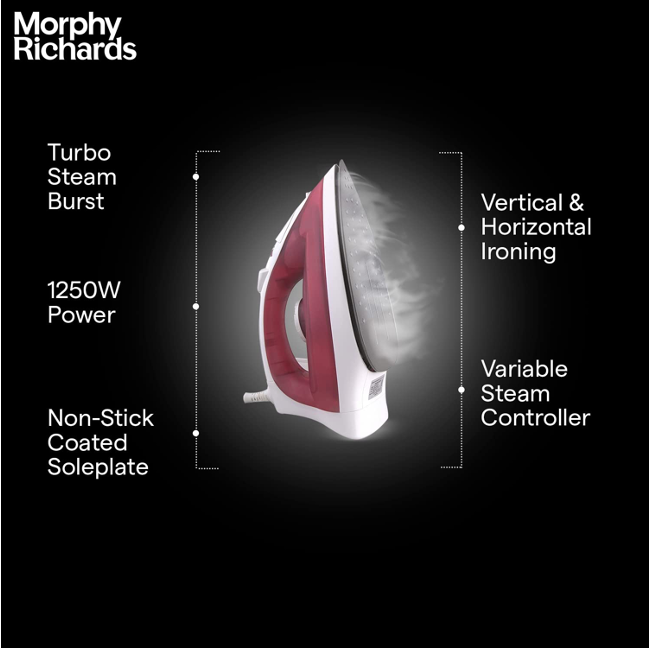 Morphy Richards Glide 1250W Steam Iron