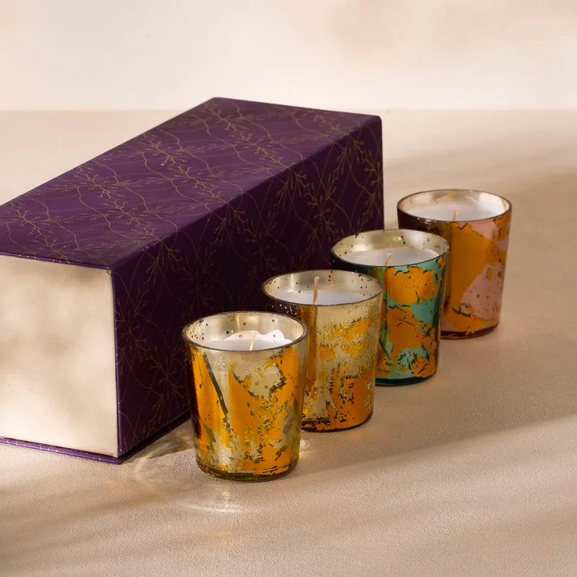 Gold foiled set of 4
