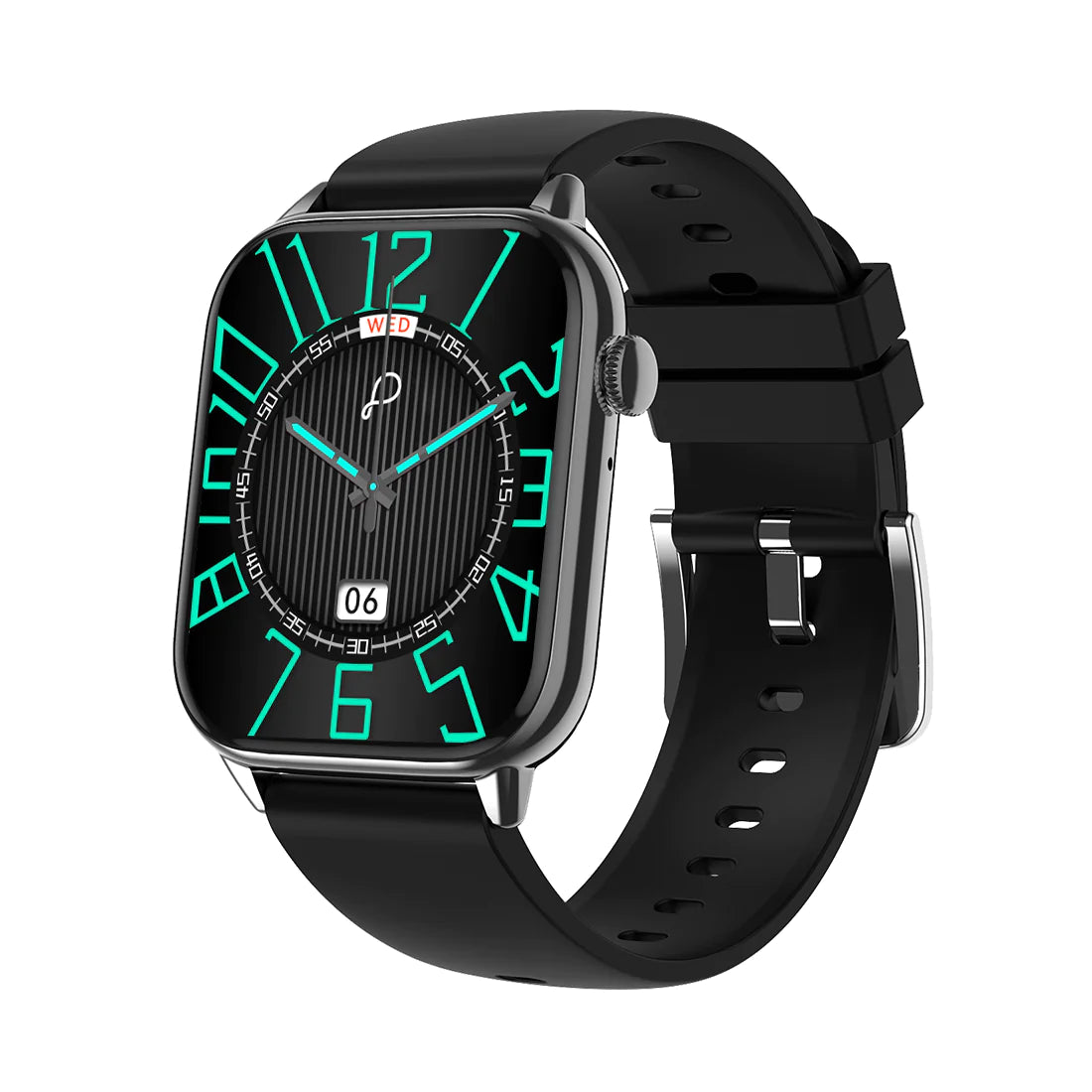 High-Res Curved Display, Ultra-Thin Dial Smartwatch