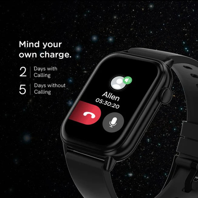 High-Res Curved Display, Ultra-Thin Dial Smartwatch