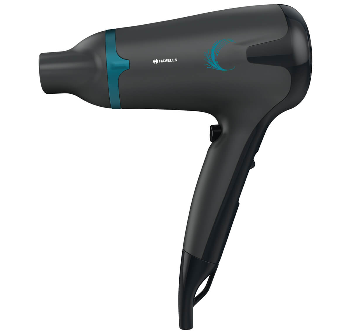 2-IN-1 Hair Dryer with Diffuser and Thin Concentrator (Black)