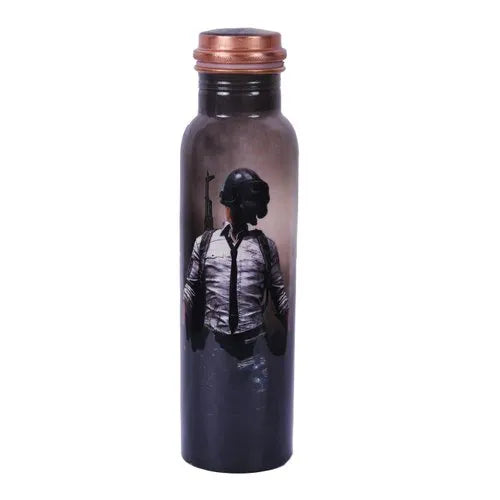 Printed Copper Water Bottles