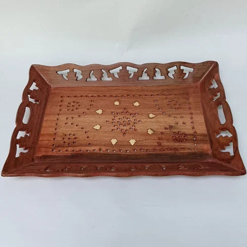 Handcrafted Wooden Serving Tray