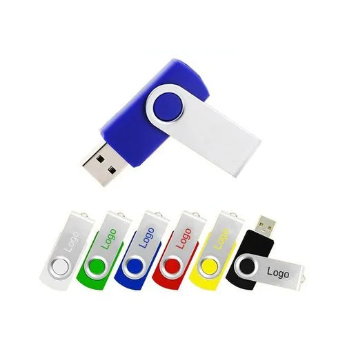 Metal Swivel Pen Drive