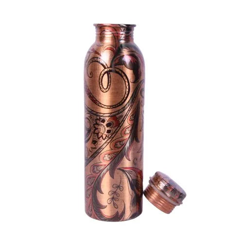 Printed Copper Water Bottles