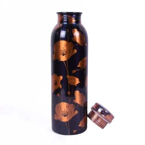 Printed Copper Water Bottles