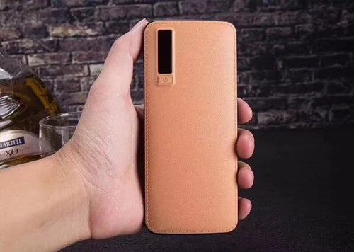 Leather Texture Power Bank