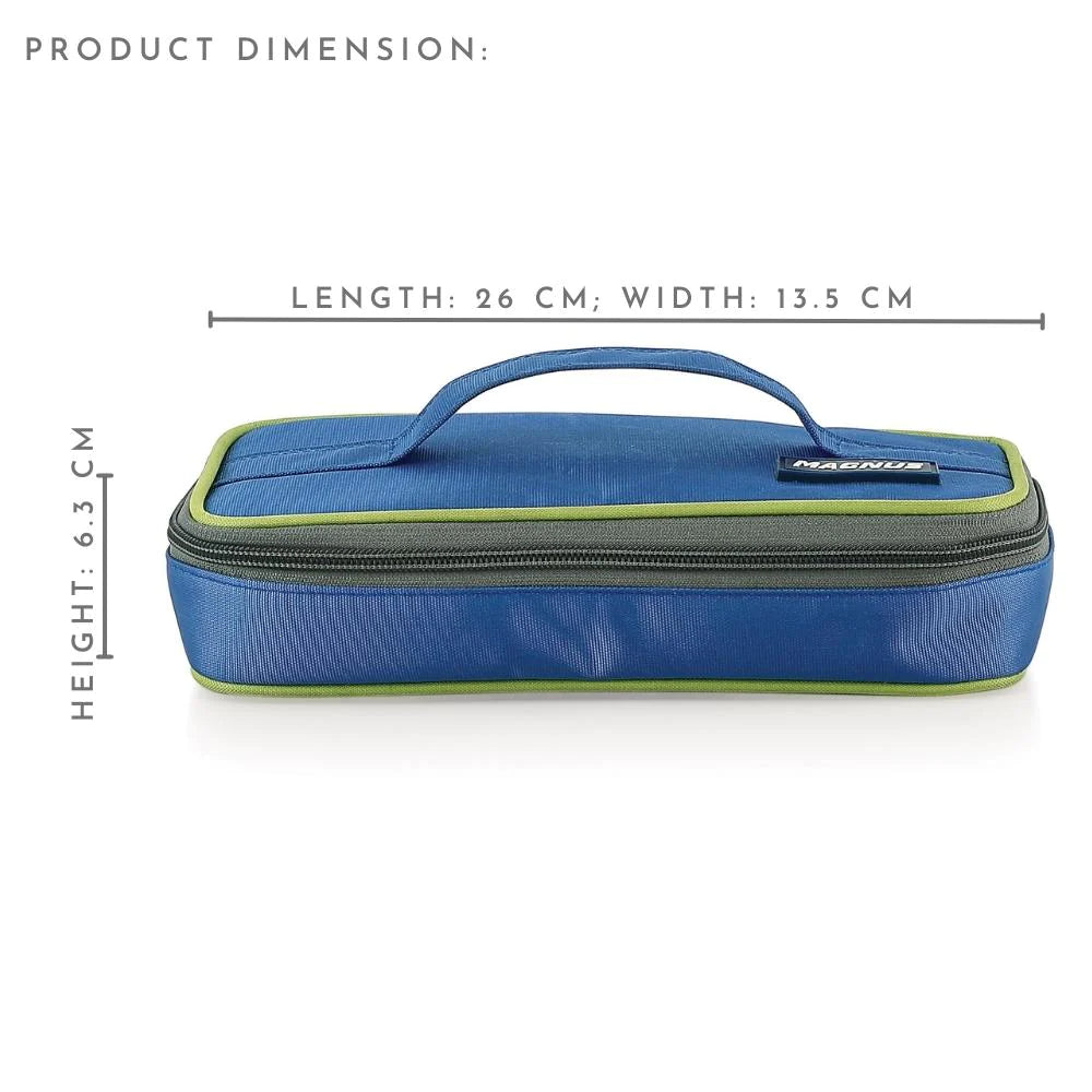 2 Airtight & Leakproof Lunch Box with Bag, 600 ml