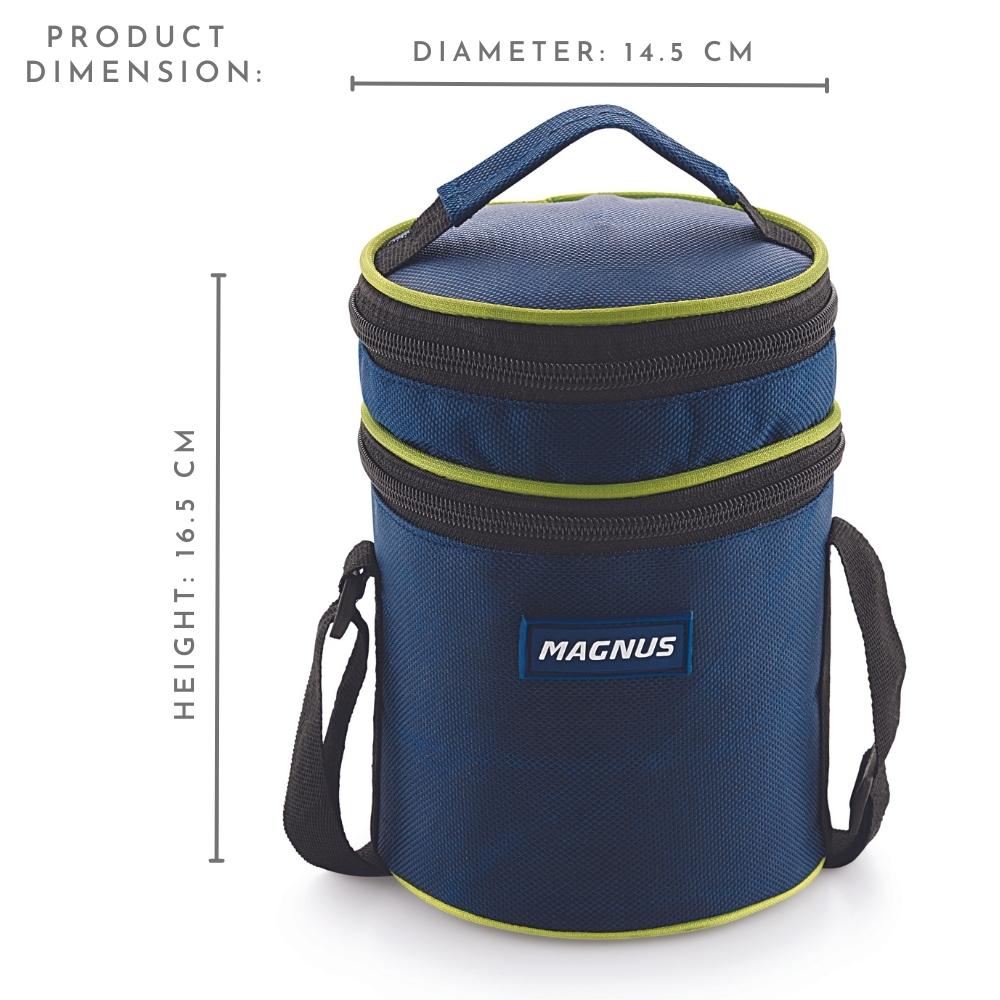 3 Airtight & Leakproof Lunch Box with Bag, 1200 ml