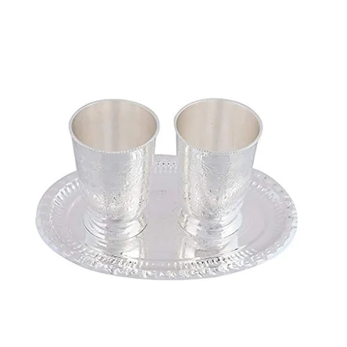 Silver Plated Water Glass Set
