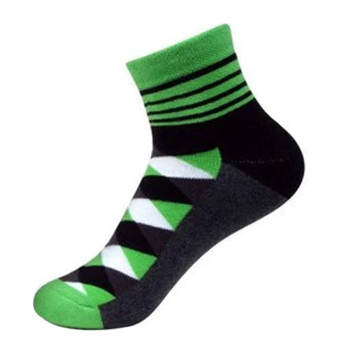 Printed Cotton Sports Men Socks