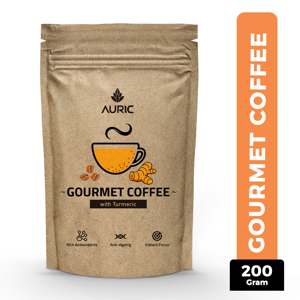 Auric Curcumin Rich Turmeric Gourmet Coffee 200 Gms