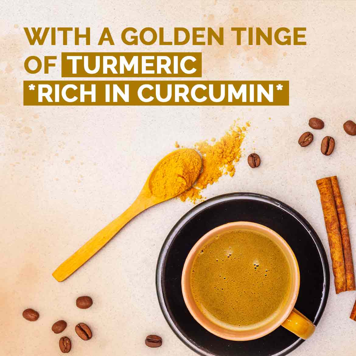 Auric Curcumin Rich Turmeric Gourmet Coffee 200 Gms