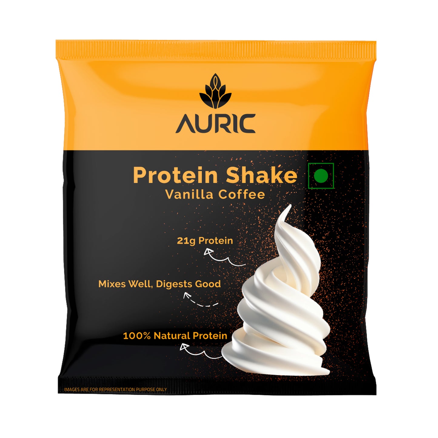 Vegan Protein Powder for Men & Women (Vanilla Coffee Flavor) 8 Packet