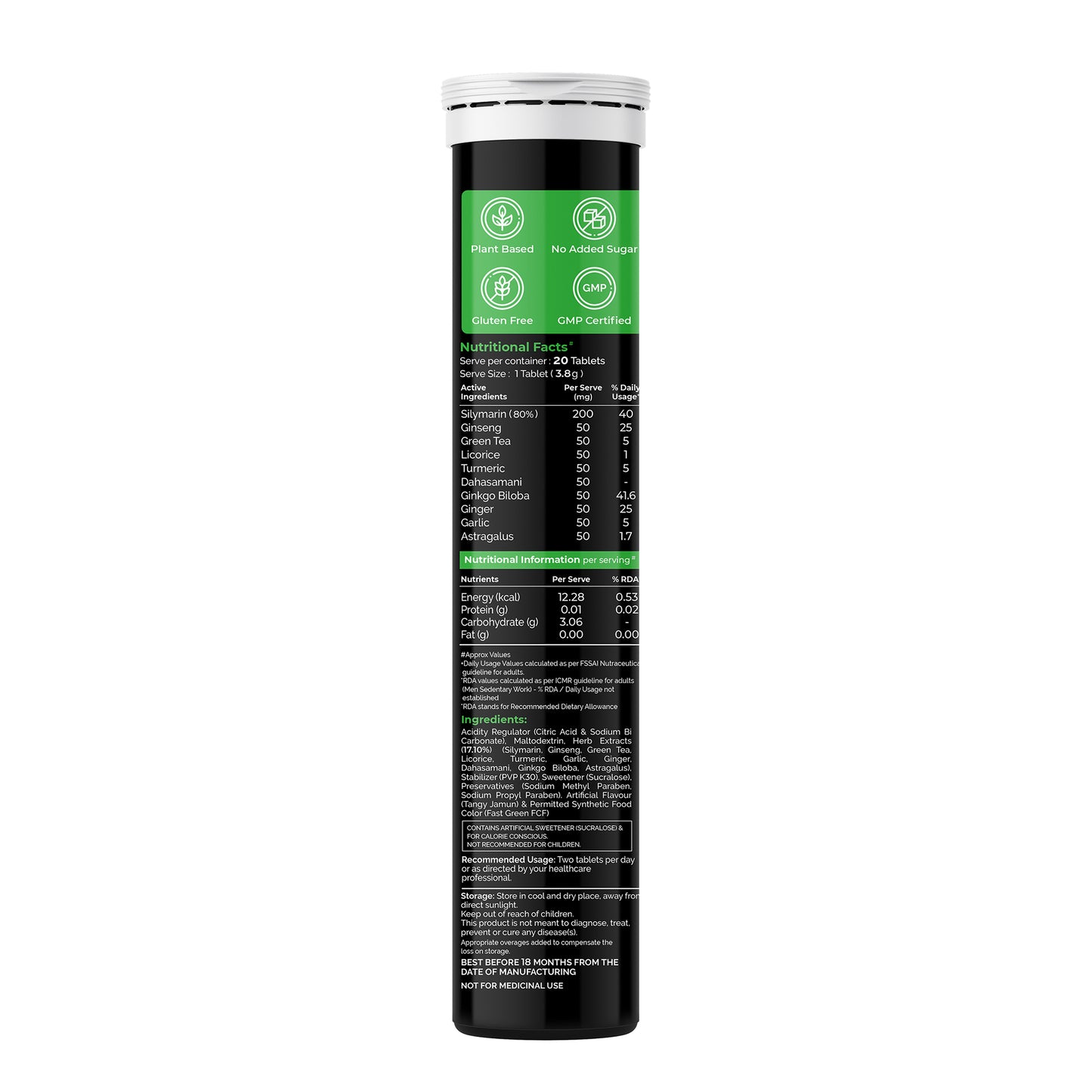 Liver Detox Effervescent | Drink, 20 Tablets