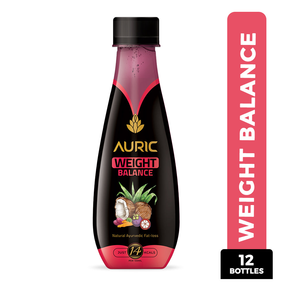 Weight Balance Juice For Men & Women - Goodness of Super Ayurvedic Herbs 12 Bottles