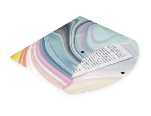 Offset Writer Patterns Clear Bags