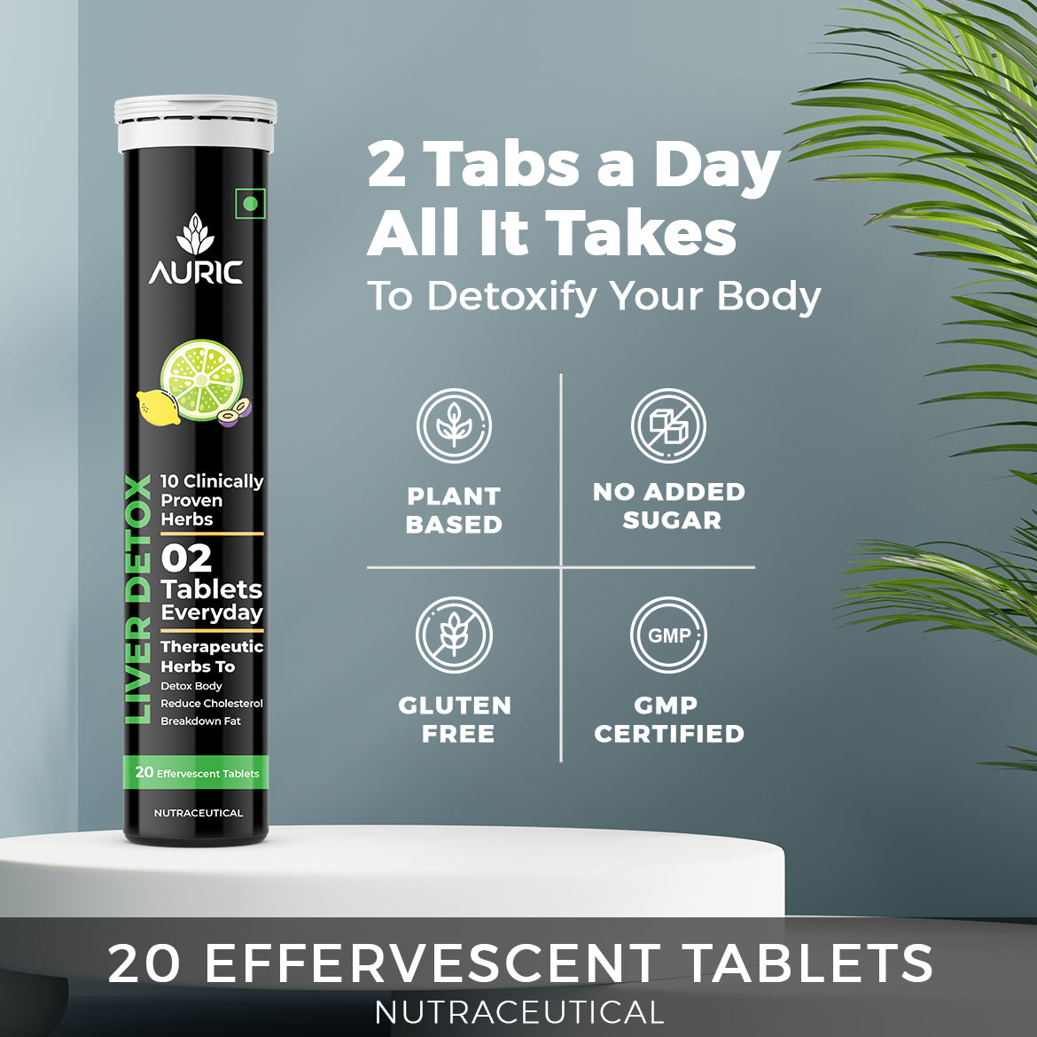 Auric Liver Detox Effervescent | 20 Tablets