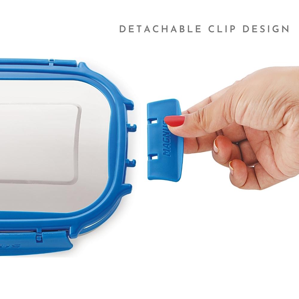 2 Airtight & Leakproof Stainless Steel Lunch Box with Bag