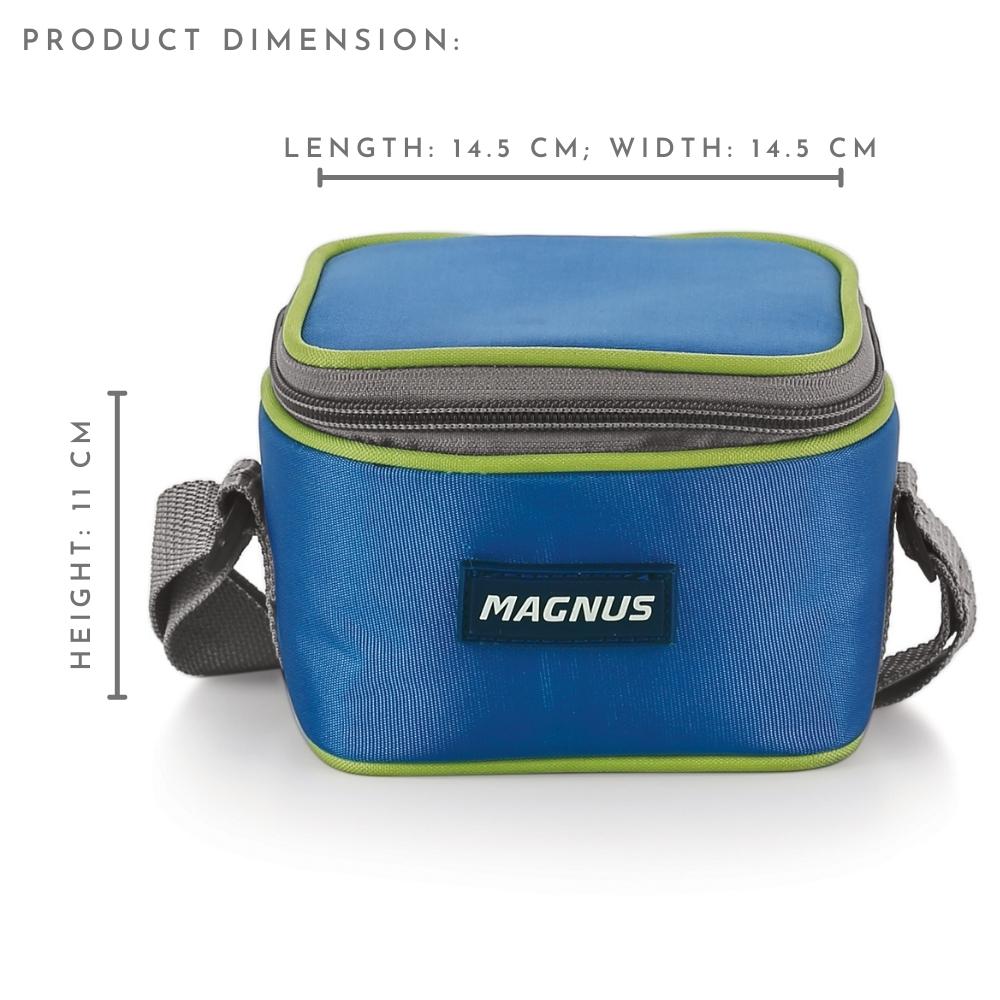 2 Airtight & Leakproof Stainless Steel Lunch Box with Bag