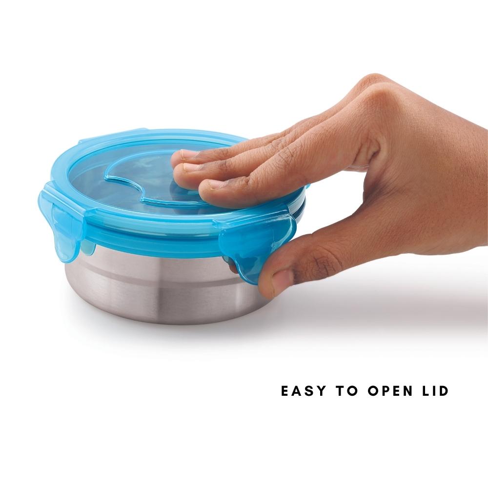 3 Airtight & Leakproof Stainless Steel Lunch Box with Bag